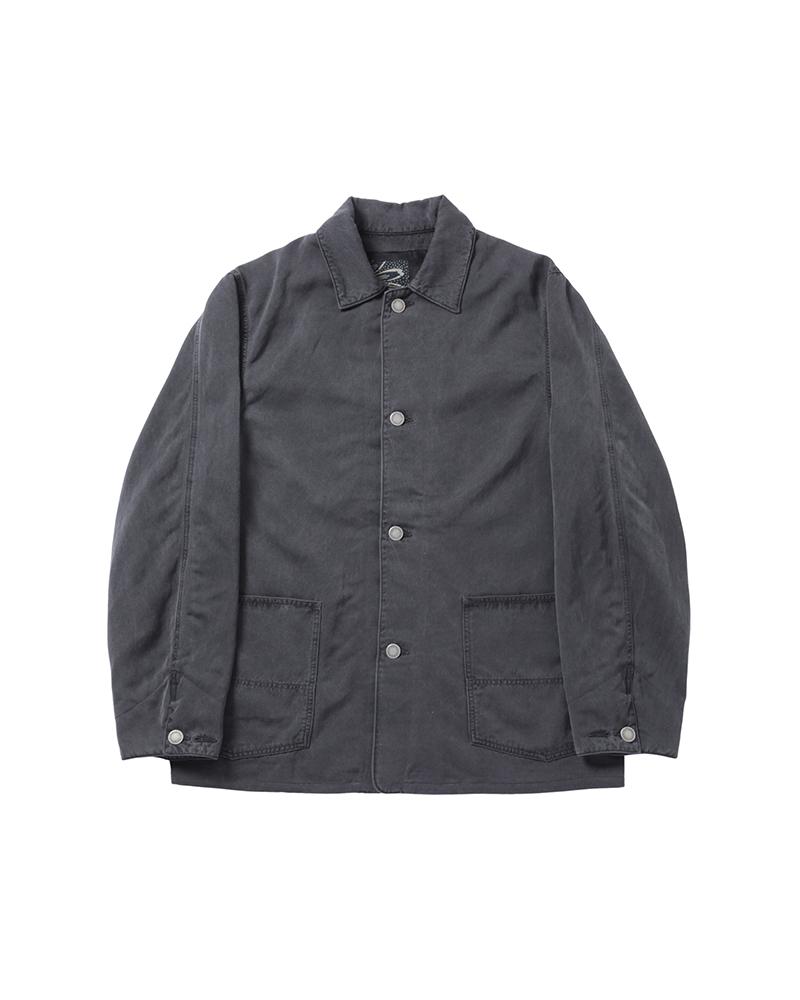 ジャケット・アウター visvim MOTORS CLUB SS COVERALL JKT DMGD Visvim SS Coverall Down DMGD | Indigo | Canoe Club